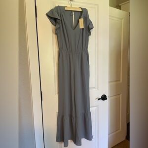 Monte’s Country Baby Blue Pants Romper